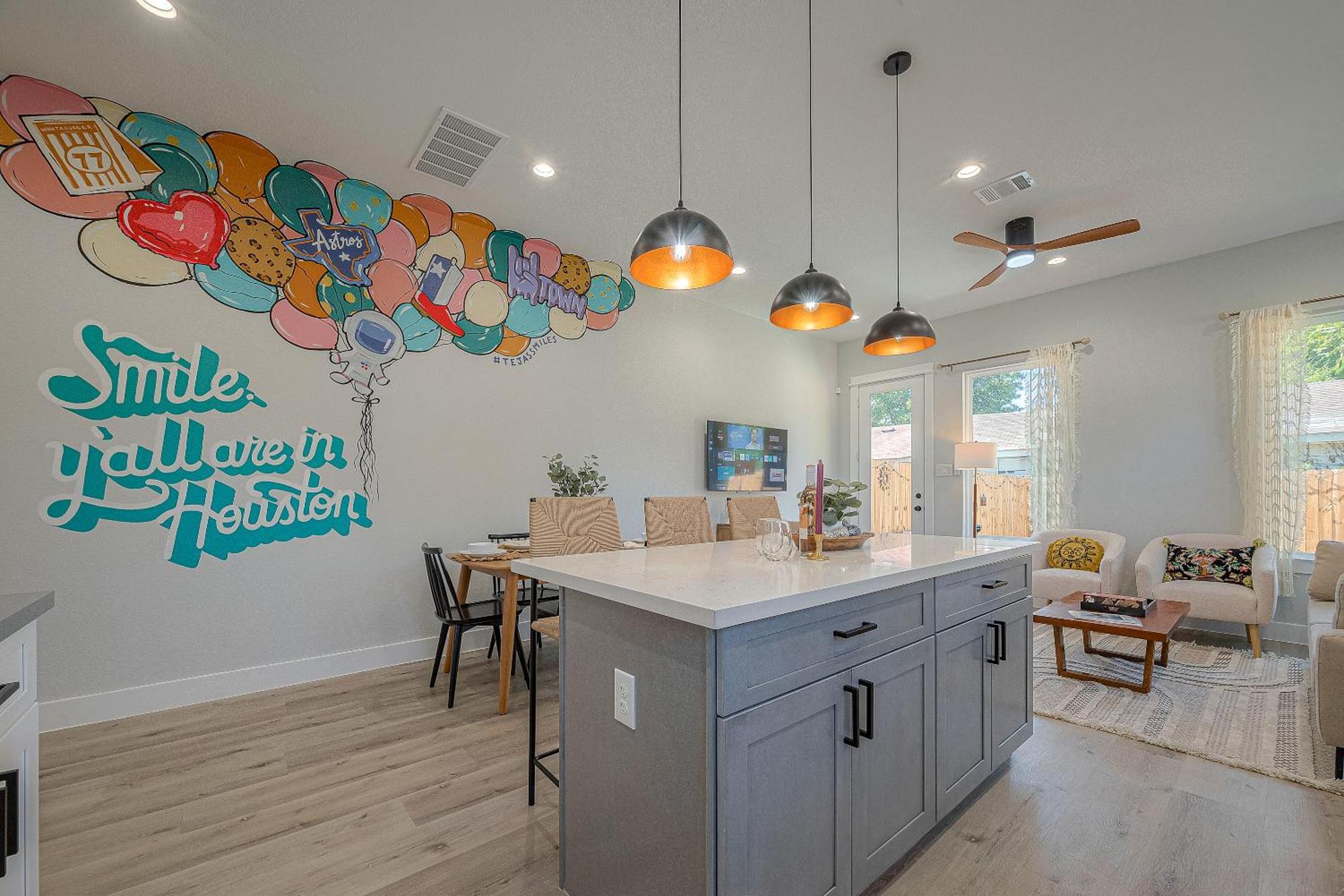 Modern Home Near Downtown With Fast Wifi, Bbq, Games & Ev Equipped! ヒューストン エクステリア 写真